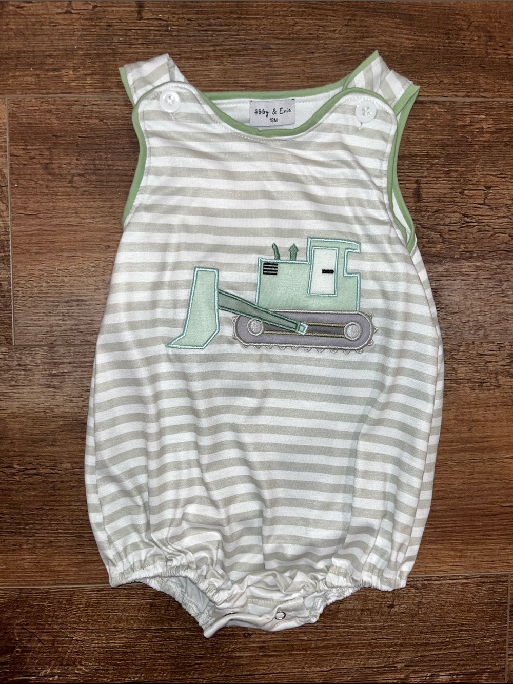 Abbie and Evie everyday Wear with Bulldozer